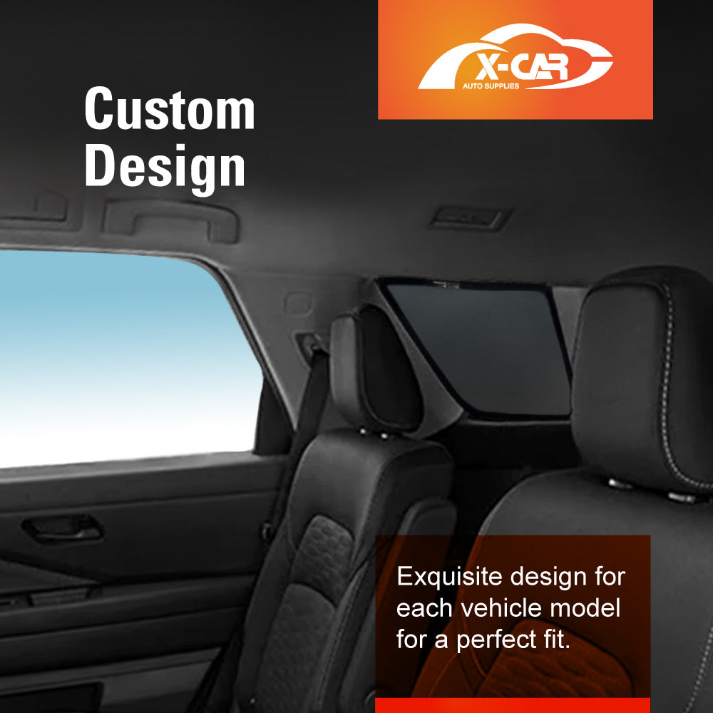 Port Window Sun Shade for Nissan Pathfinder R53 2022-Onwards UV Protection Car Sunshade Blind Mesh