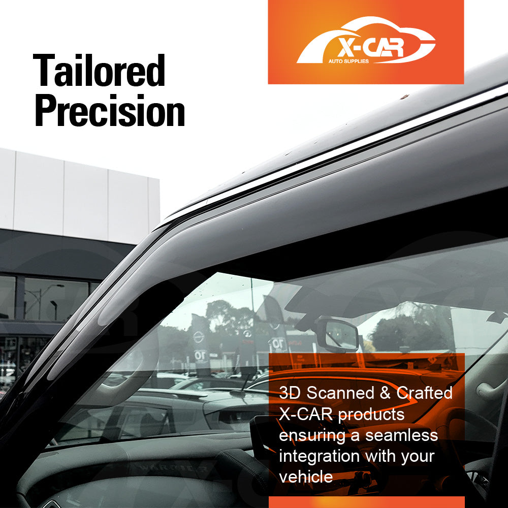 Weathershields for Nissan Patrol 2012-Onwards Y62 Series Car Weather Shields Wind Deflectors Window Sun Visor