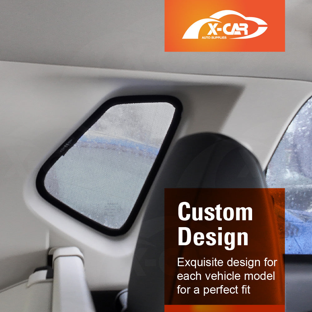 Window Sun Shades for Nissan X-trail Xtrail T33 2022-Onwards Car UV Protection Windscreen Blind Mesh