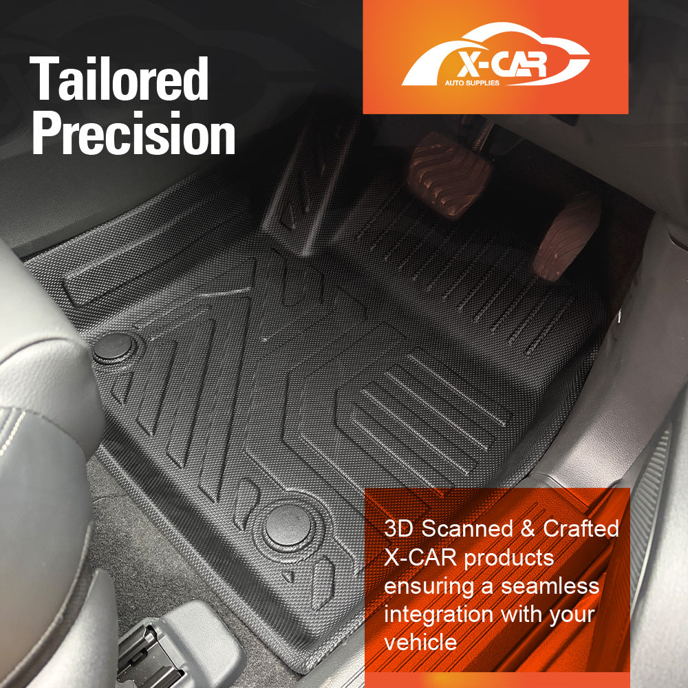 3D Floor Mats Boot Liner for Nissan X-trail Xtrail T33 e-POWER 5 Seats 2022-Onwards All Weather Heavy Duty Cargo Car Trunk Luggage Tray