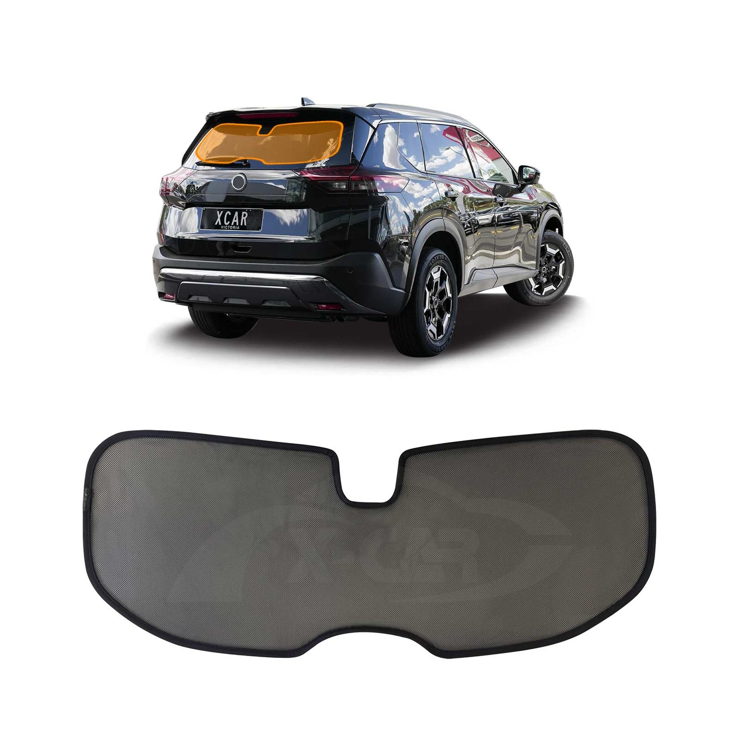 Rear Windscreen Sun Shade for Nissan X-trail Xtrail T33 2022-Onwards Car UV Protection Wind screen Shade SunBlind Mesh
