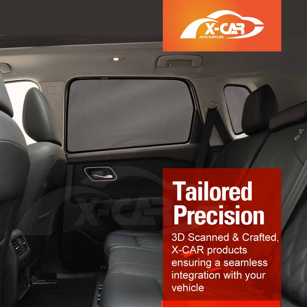 Window Sun Shades for Nissan X-trail Xtrail T33 2022-Onwards Car UV Protection Windscreen Blind Mesh