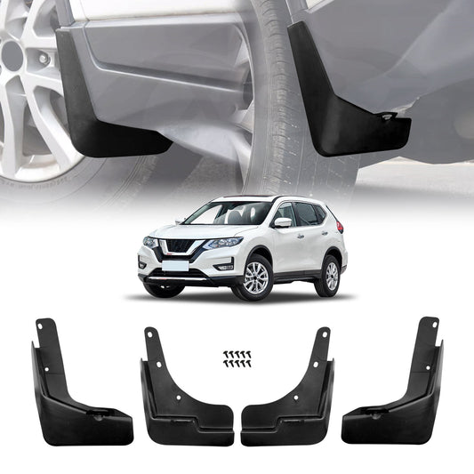 Mud Flaps Splash Guards for Nissan Xtrail X-trail T32 SUV 2013-2022 Mudguard Fender Front and Rear Set of 4
