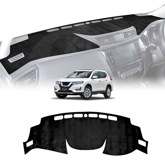 Dash Mat Pad Cover for Nissan Xtrail X-trail T32 SUV 2013-2022 Non-Slip Microfiber Pad Cover Interior Accessories