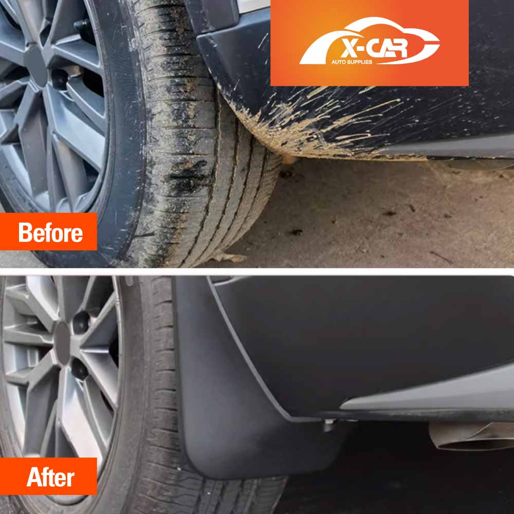 Mud Flaps Splash Guards for Nissan Xtrail X-trail T32 SUV 2013-2022 Mudguard Fender Front and Rear Set of 4