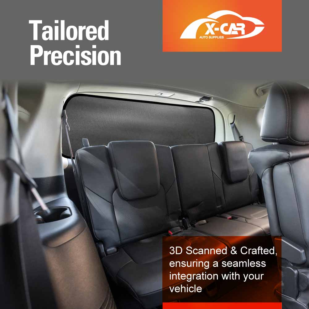 Rear Windscreen Sun Shade for Nissan Patrol 2012-2024 Y62 Series Car Custom Wind Screen Sun Blind Mesh