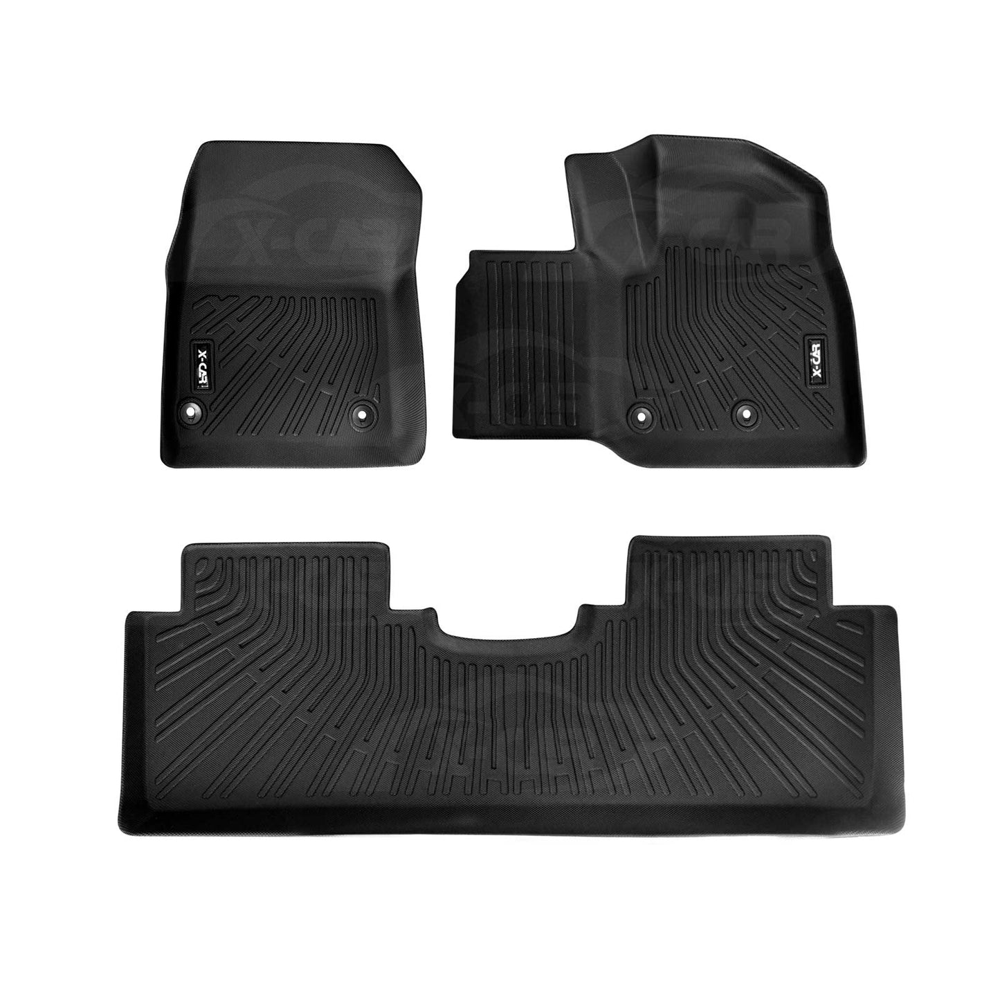 3D Floor Mats for Nissan Ariya 2023-Onwards Heavy Duty All Weather Car Waterproof Interior Protection Liner Set