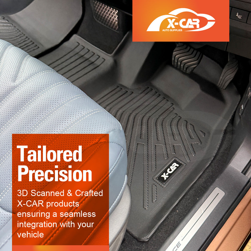 3D Floor Mats Boot Liner Set for Nissan Ariya 2023-Onwards All Weather Heavy Duty Cargo Car Trunk Luggage Tray
