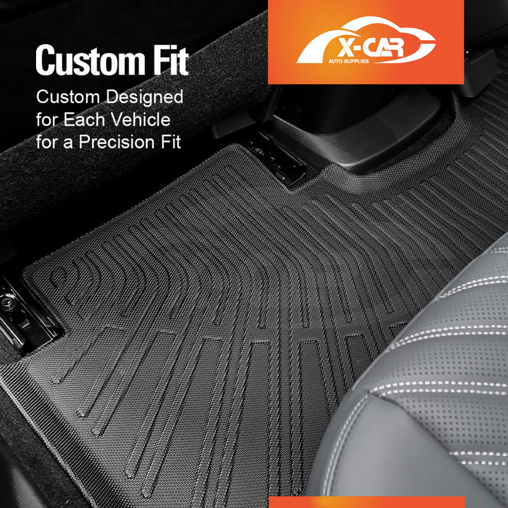 3D Floor Mats Boot Liner Set for Nissan Ariya 2023-Onwards All Weather Heavy Duty Cargo Car Trunk Luggage Tray