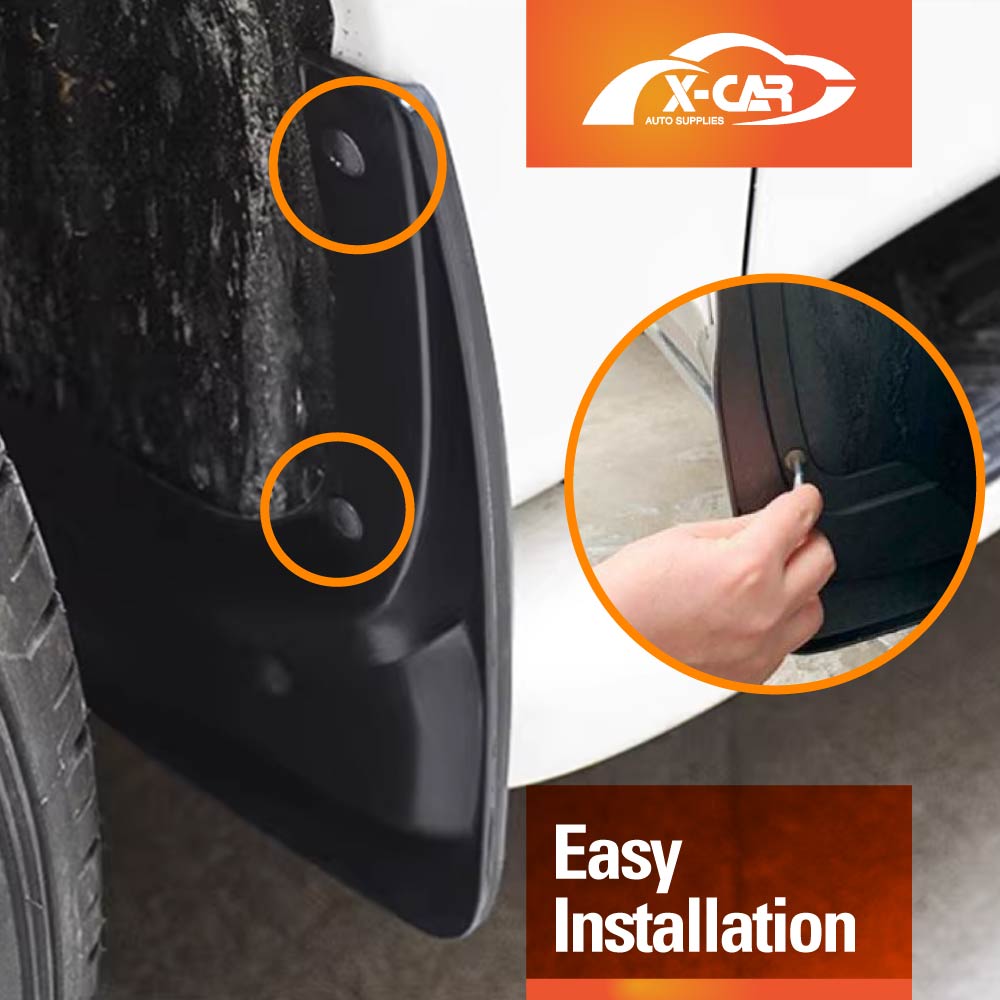 Mud Flaps Splash Guards for Nissan Patrol 2012-2024 Y62 Series Mudguard Fender Front and Rear Set of 4