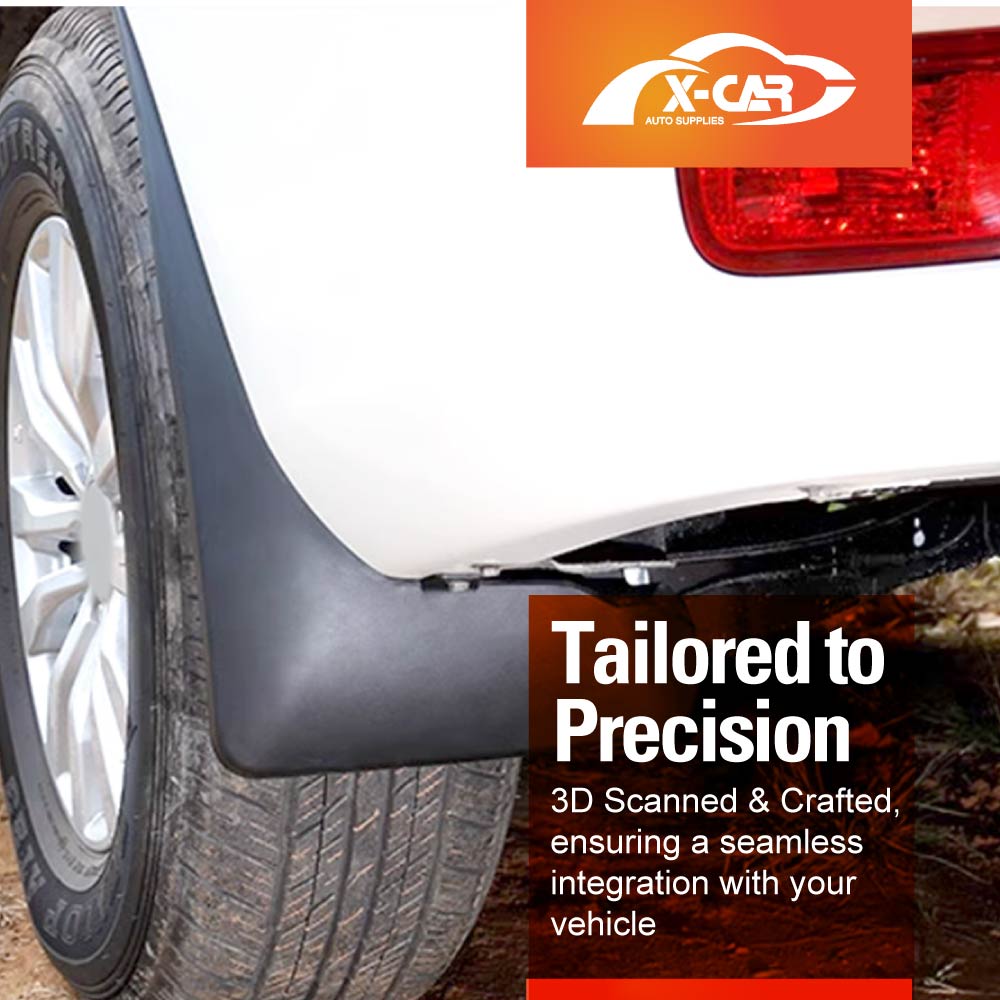 Mud Flaps Splash Guards for Nissan Patrol 2012-2024 Y62 Series Mudguard Fender Front and Rear Set of 4