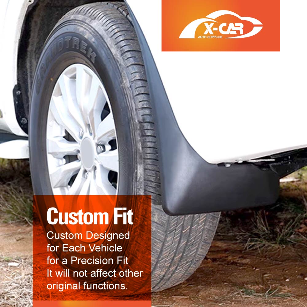 Mud Flaps Splash Guards for Nissan Patrol 2012-2024 Y62 Series Mudguard Fender Front and Rear Set of 4