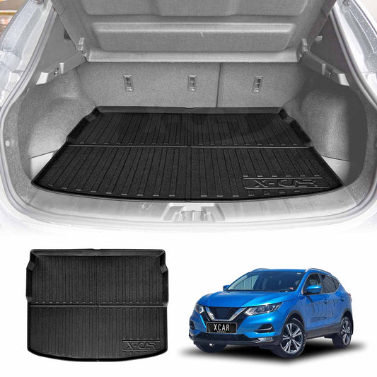 Heavy Duty Cargo Rubber Waterproof Mat Boot Liner Luggage Tray for Nissan QASHQAI 2013-2022  J11 Series