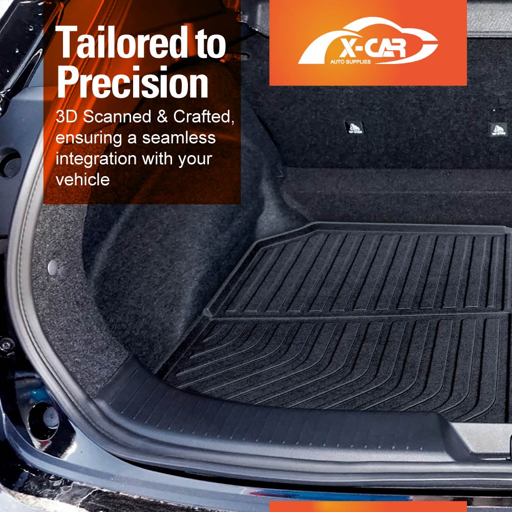 Boot Liner for Nissan QASHQAI J12 Series 2022-Onwards Heavy Duty Cargo Trunk Mat 3D All-Weather Luggage Tray