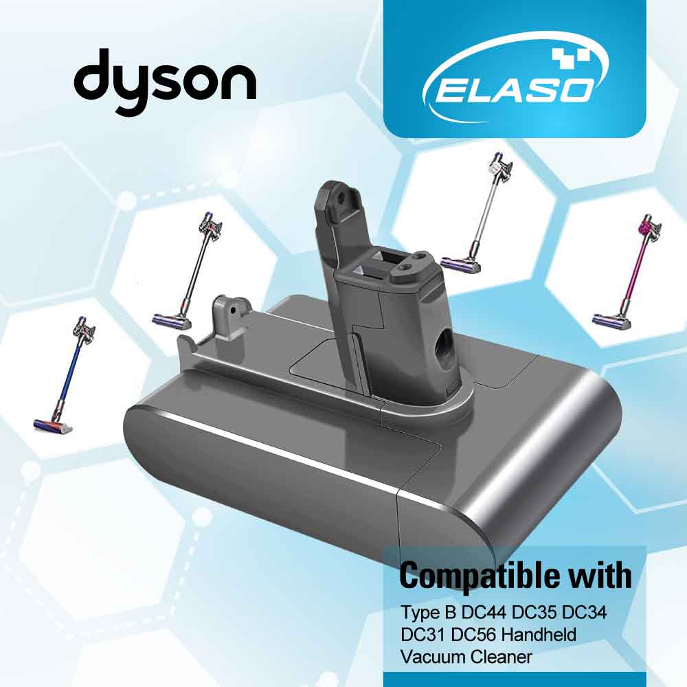 Replacement Battery for Dyson DC31 DC34 DC35 DC44 DC45 DC30 17083-4010 917083-01 Animal Handheld Vacuum Cleaner-Type B