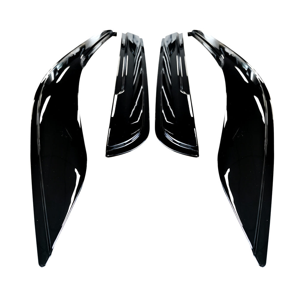 Weathershields for Toyota Hilux SR5 Double Cab 2025-Onwards Car Weather Shields Wind Deflectors Window Sun Visor 4-Piece Set