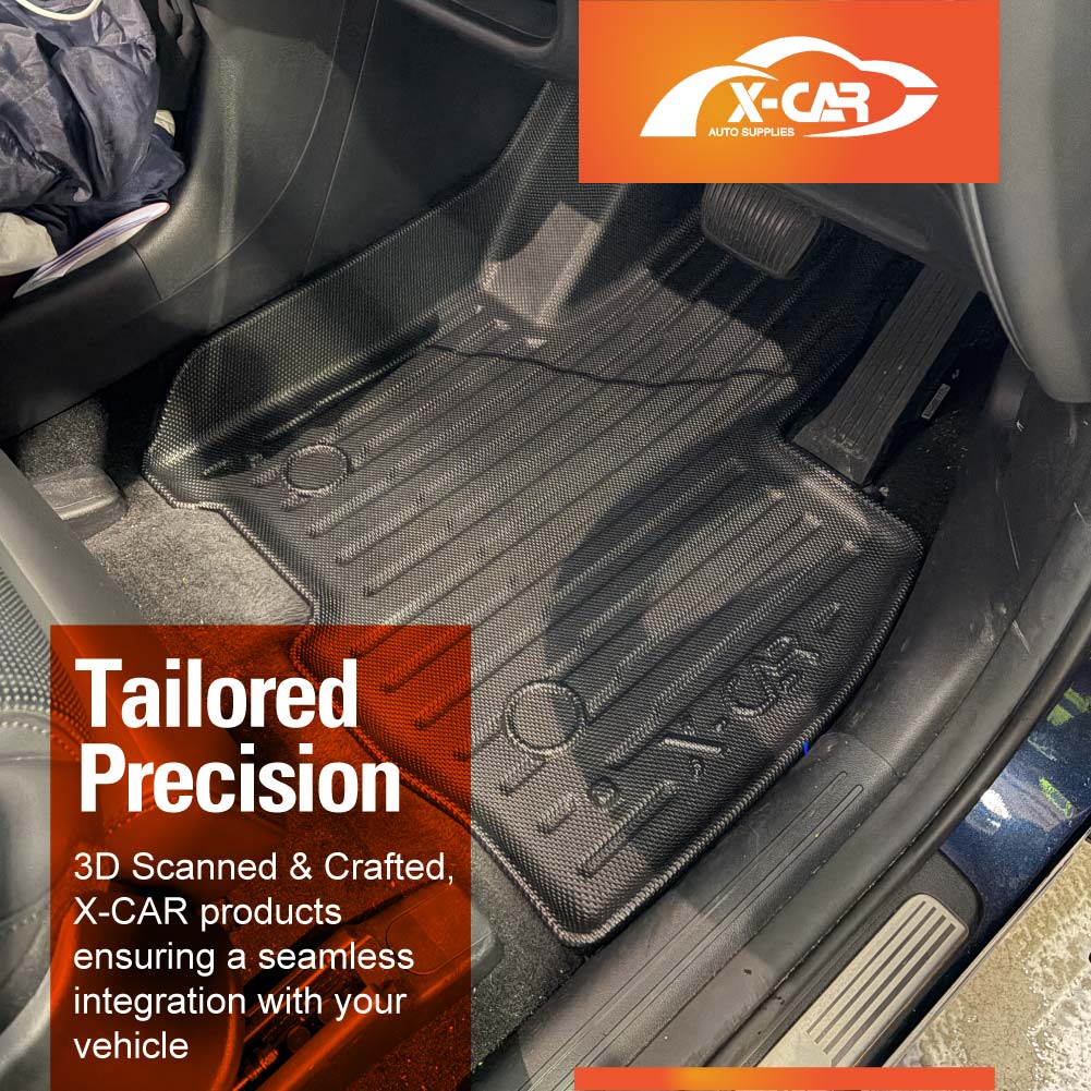 3D Floor Mats Set for Hyundai Palisade LX3 2026-Onwards Heavy Duty All Weather Front Rear Car Liners