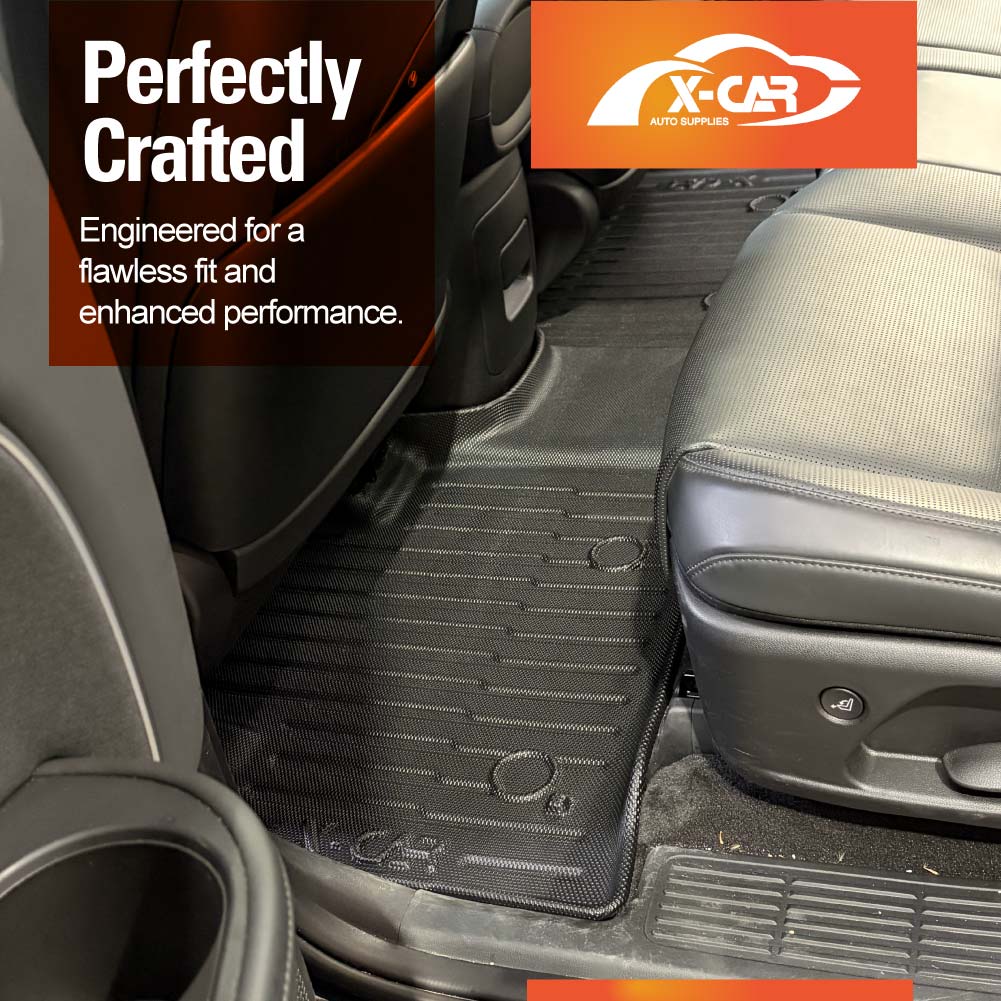 3D Floor Mats Set for Hyundai Palisade LX3 2026-Onwards Heavy Duty All Weather Front Rear Car Liners