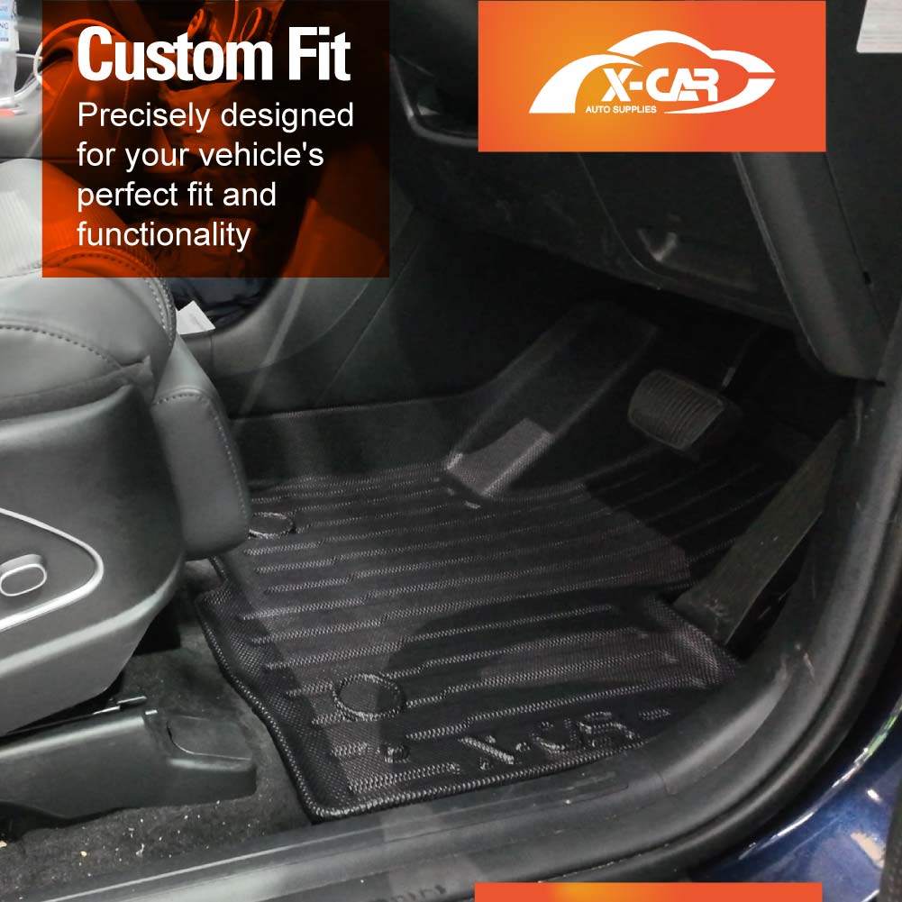 3D Floor Mats Set for Hyundai Palisade LX3 2026-Onwards Heavy Duty All Weather Front Rear Car Liners