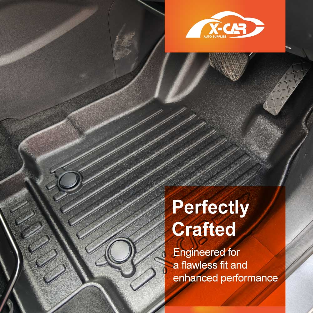 3D Floor Mats Boot Liner for MG 3 MG3 2024-Onwards All Weather Heavy Duty Cargo Car Trunk Luggage Tray