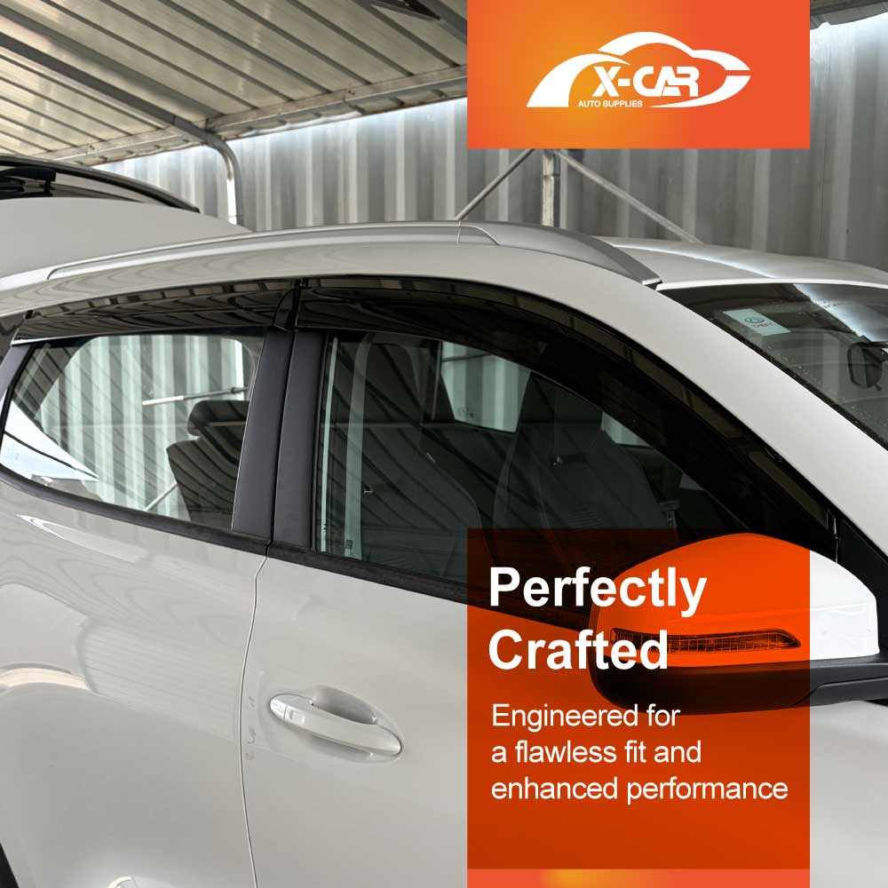 Weathershields for Chery Tiggo 4 2025-Onwards Car Weather Shields Wind Deflectors Window Sun Visor 4 Pcs