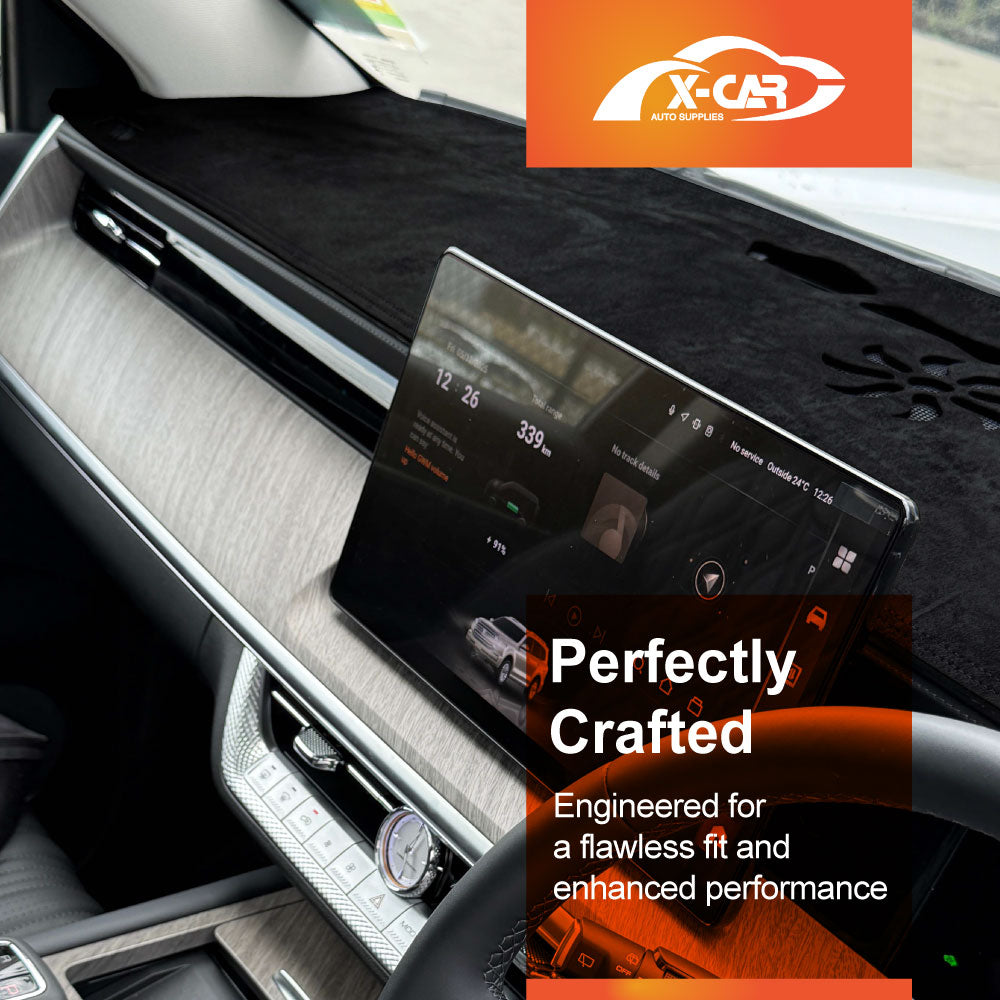 Dash Mat for GWM Cannon Alpha With HUD 2024-Onwards Non-Slip Microfiber Pad Cover Interior Accessories