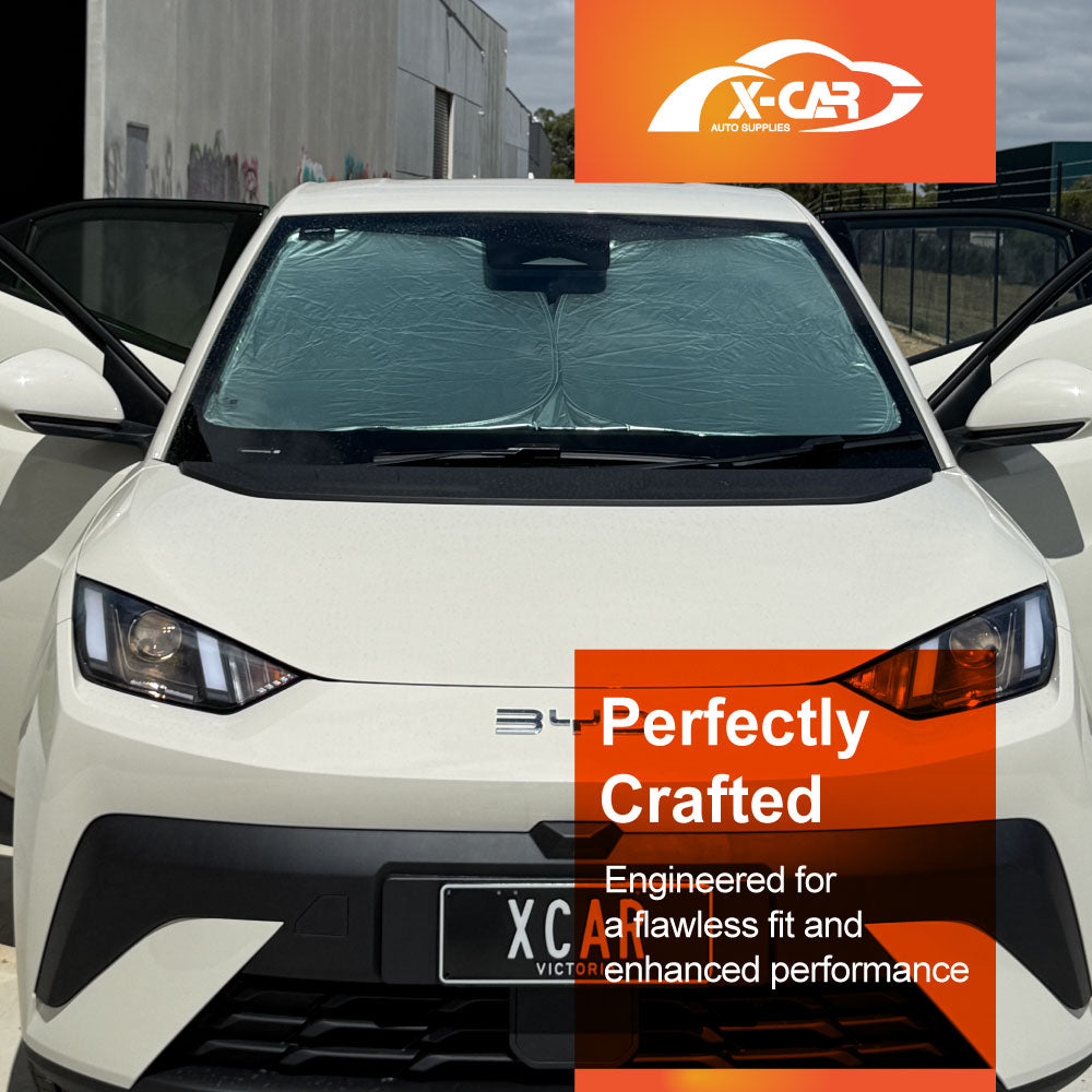 WindScreen Sun Shade for BYD ATTO1 ATTO 1 Hatch 2025-Onwards Blocks UV Rays Sun Visor Protector Foldable Front Sunshade