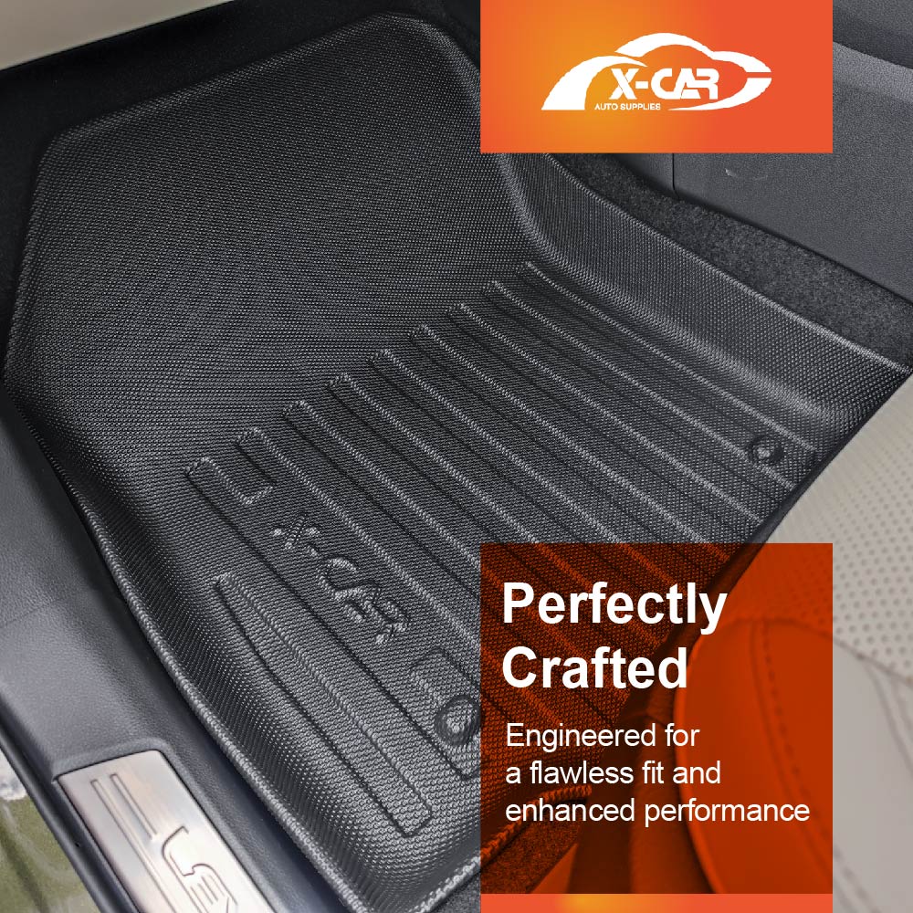 Floor Mats Boot Liner Set for Lexus NX250 NX350 NX350h NX450h 2022-Onwards Heavy Duty Car Trunk Cargo Kick Back Seat Cover