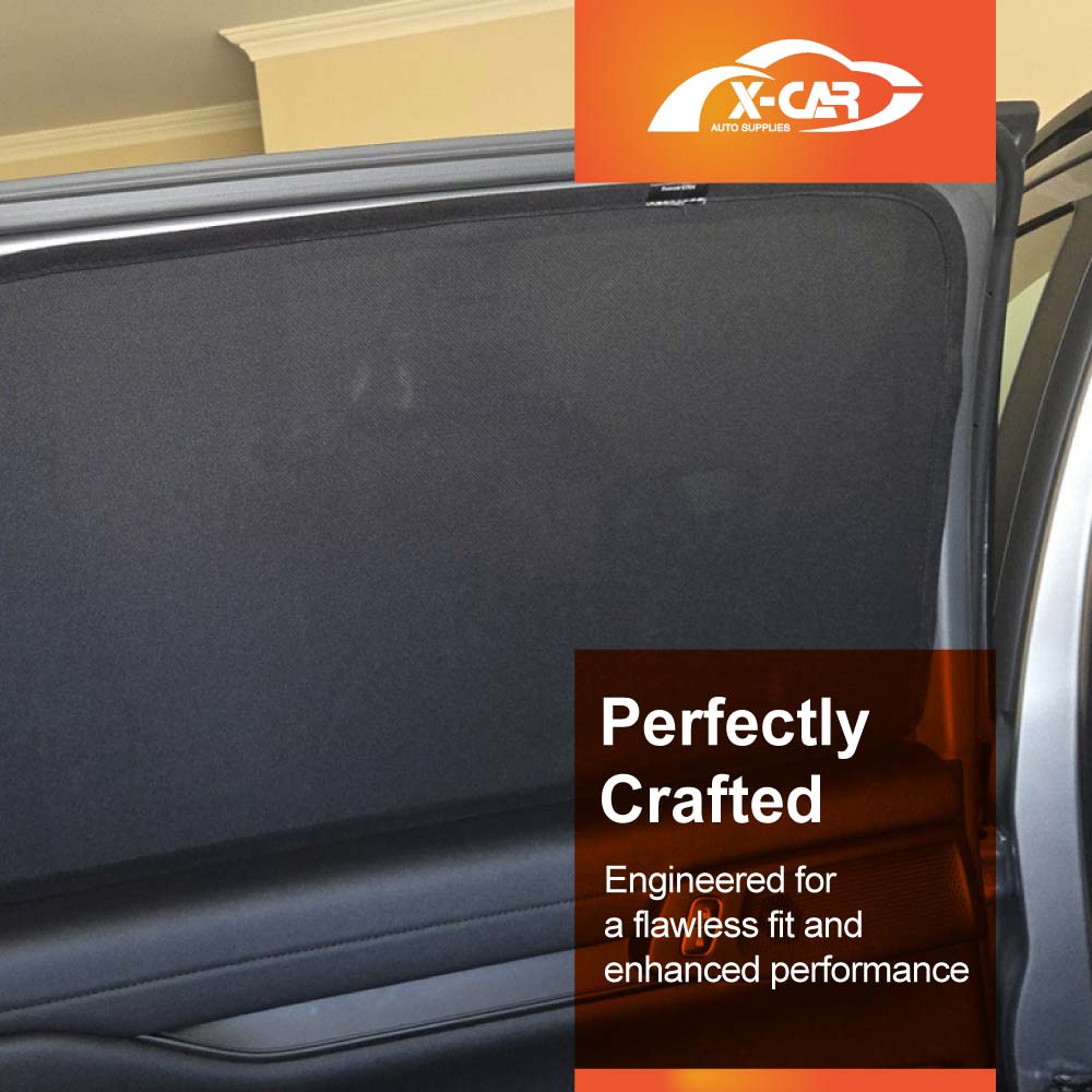 Window Sun Shades for Ford Everest 2022-Onwards Car UV Protection Windscreen Blind Mesh