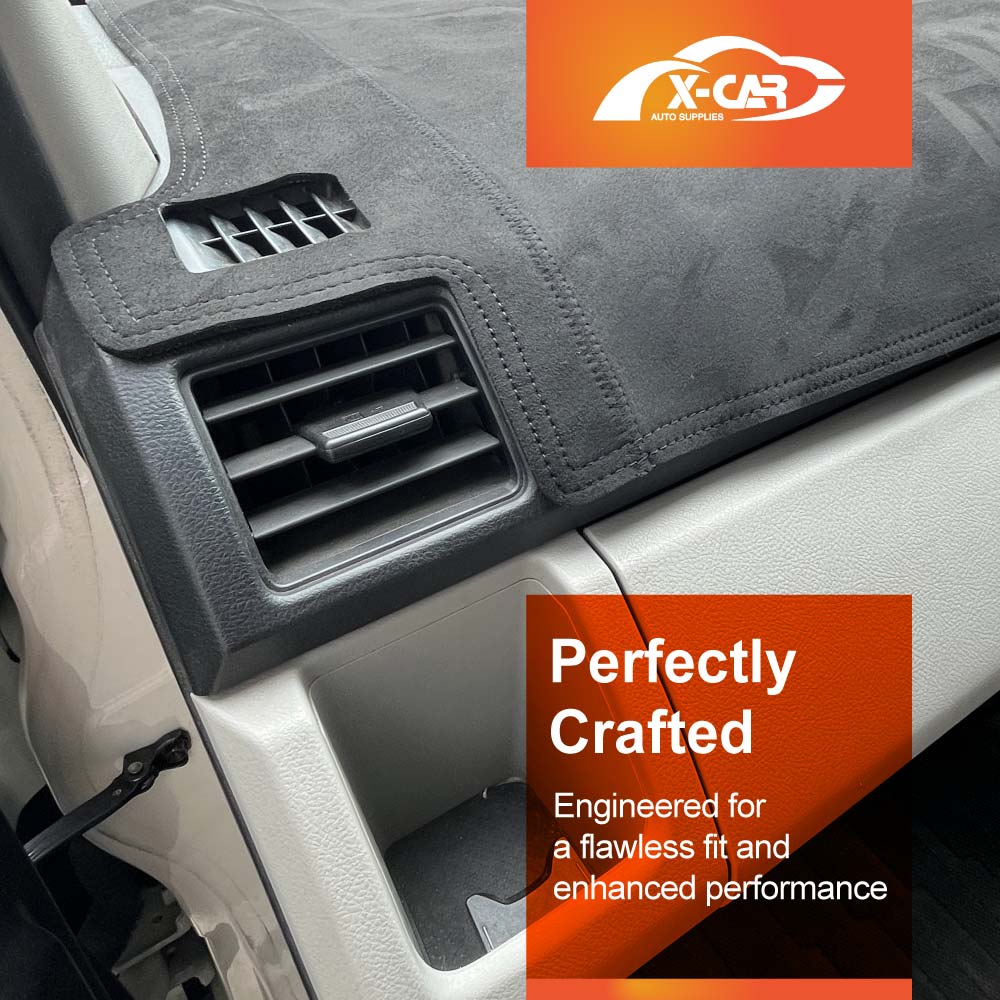Dash Mat for Toyota HiAce Van 2019-Onwards Non-Slip Microfiber Pad Cover Interior Accessories