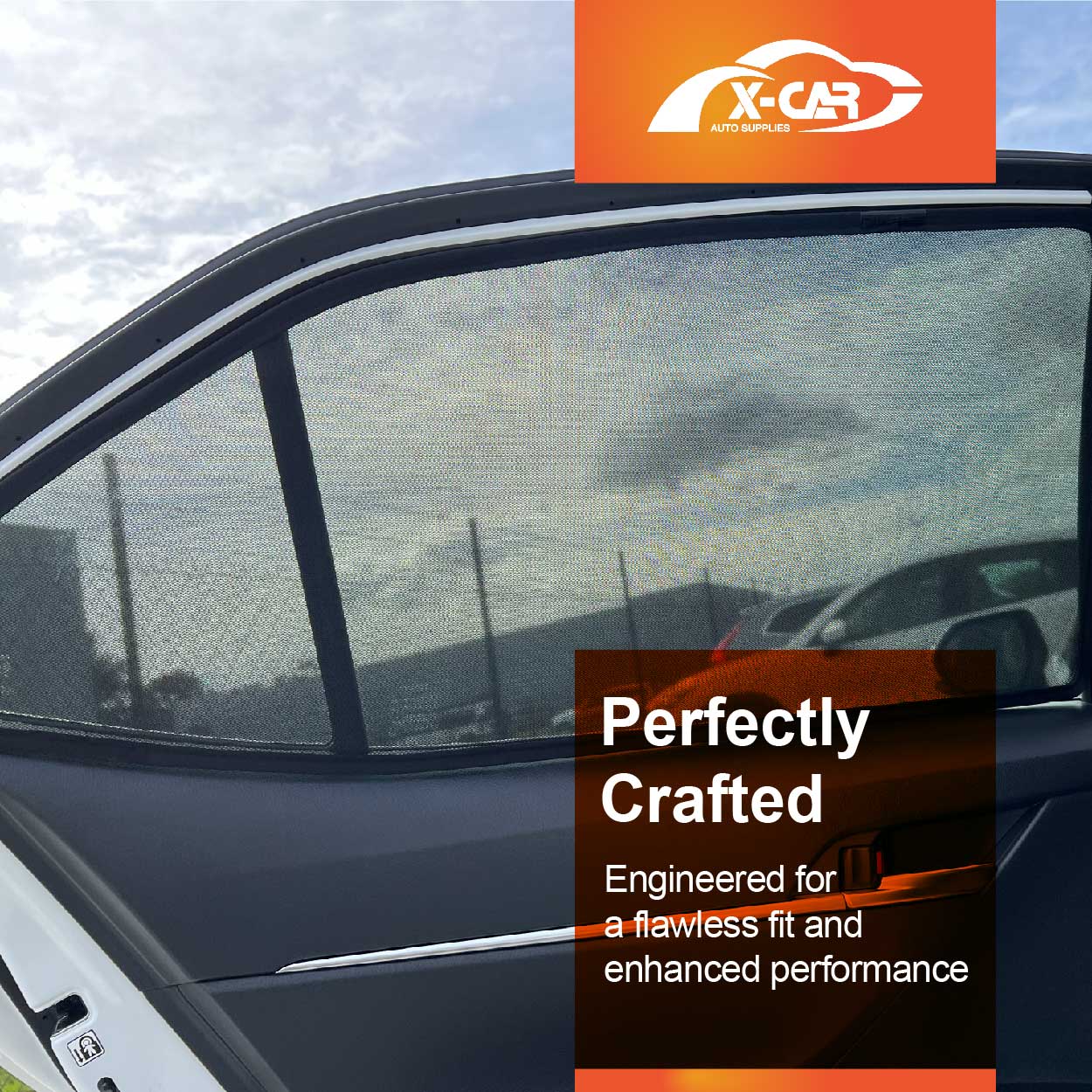 Rear Window Sun Shade for Toyota Camry 2017-2025 Car Sun Blind Mesh