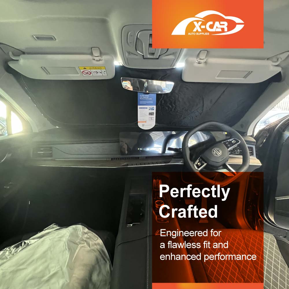 WindScreen Sun Shade for MG QS 2025-Onwards Blocks UV Rays Foldable Custom Wind Screen Sun Visor Protector