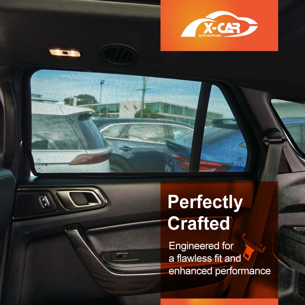 Port Window Sun Shade for Ford Everest 2015-2022 Car Sun Blind Mesh Third Row Window