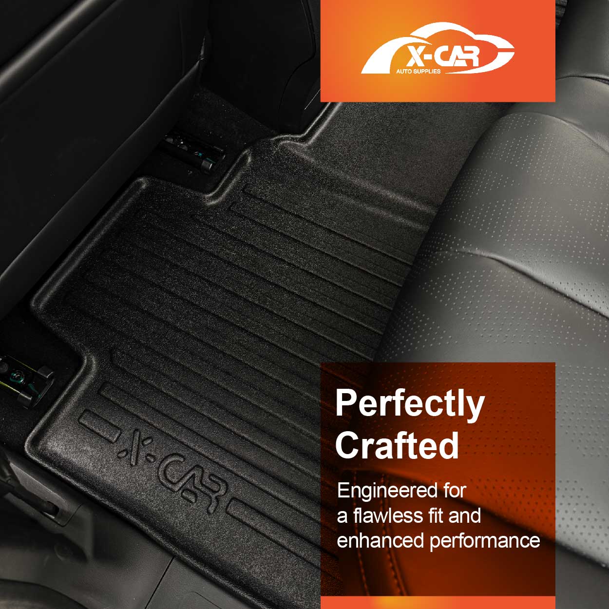 3D Floor Mats Tub Liner for GWM Cannon Alpha 2024-Onwards All Weather Heavy Duty Cargo Car Trunk Luggage Tray