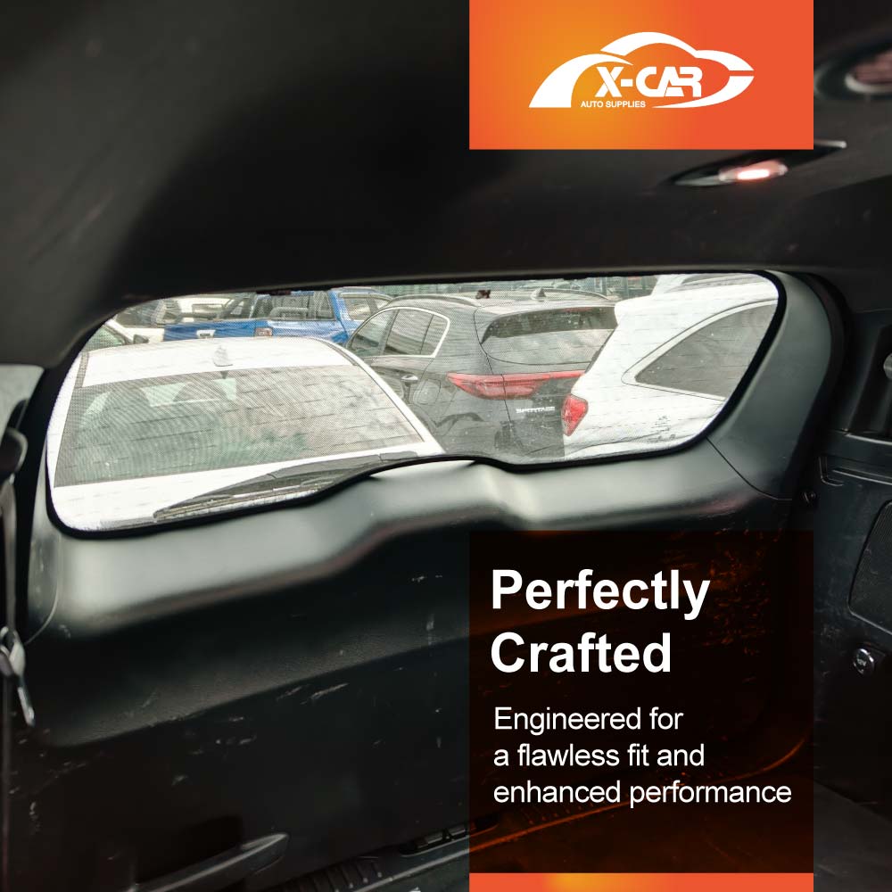 Rear Windscreen Sun Shade for Ford Everest 2015-2022 Car Custom Wind Screen Sun Blind Mesh