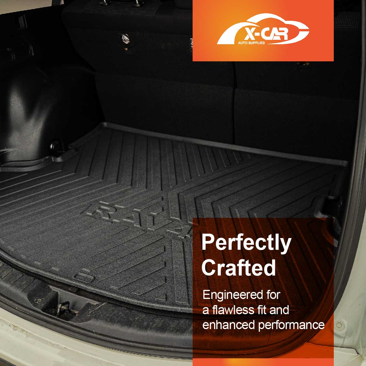 3D Floor Mats Boot Liner for Toyota RAV4 RAV 4 Space Saver 2013-2018 All Weather Heavy Duty Cargo Car Trunk Luggage Tray