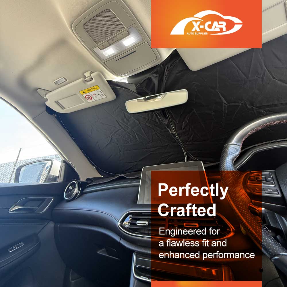 WindScreen Sun Shade for MG HS 2019-2024 Blocks UV Rays Foldable Custom Wind Screen Sun Visor Protector