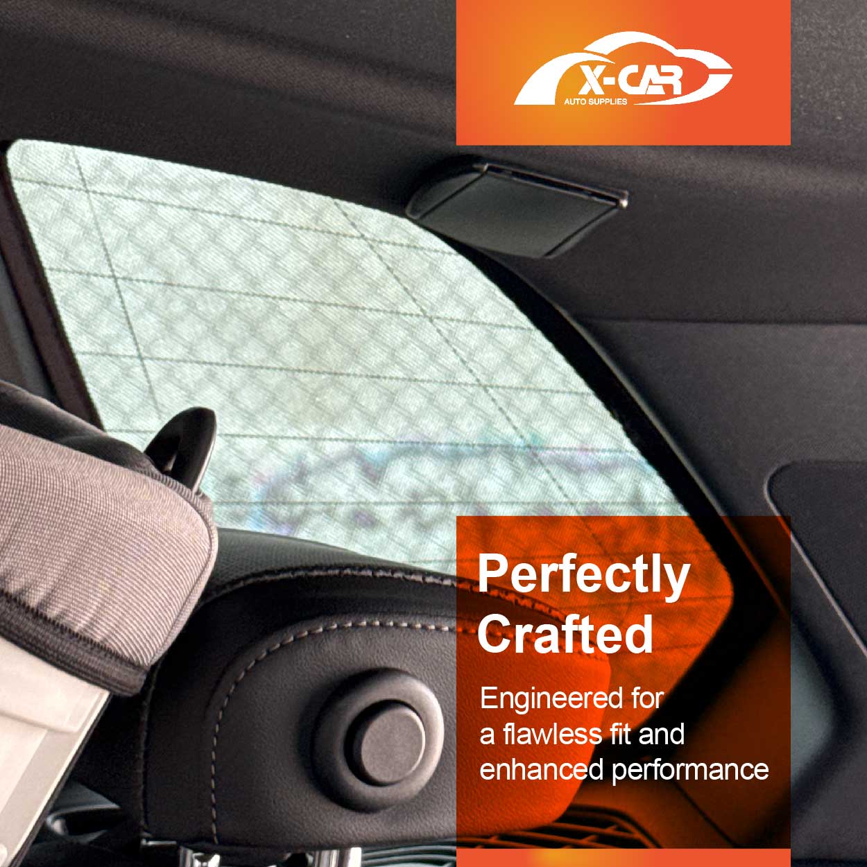 Port Window Sun Shade for BMW X5 2018-Onwards Car Sun Blind Mesh Third Row Window