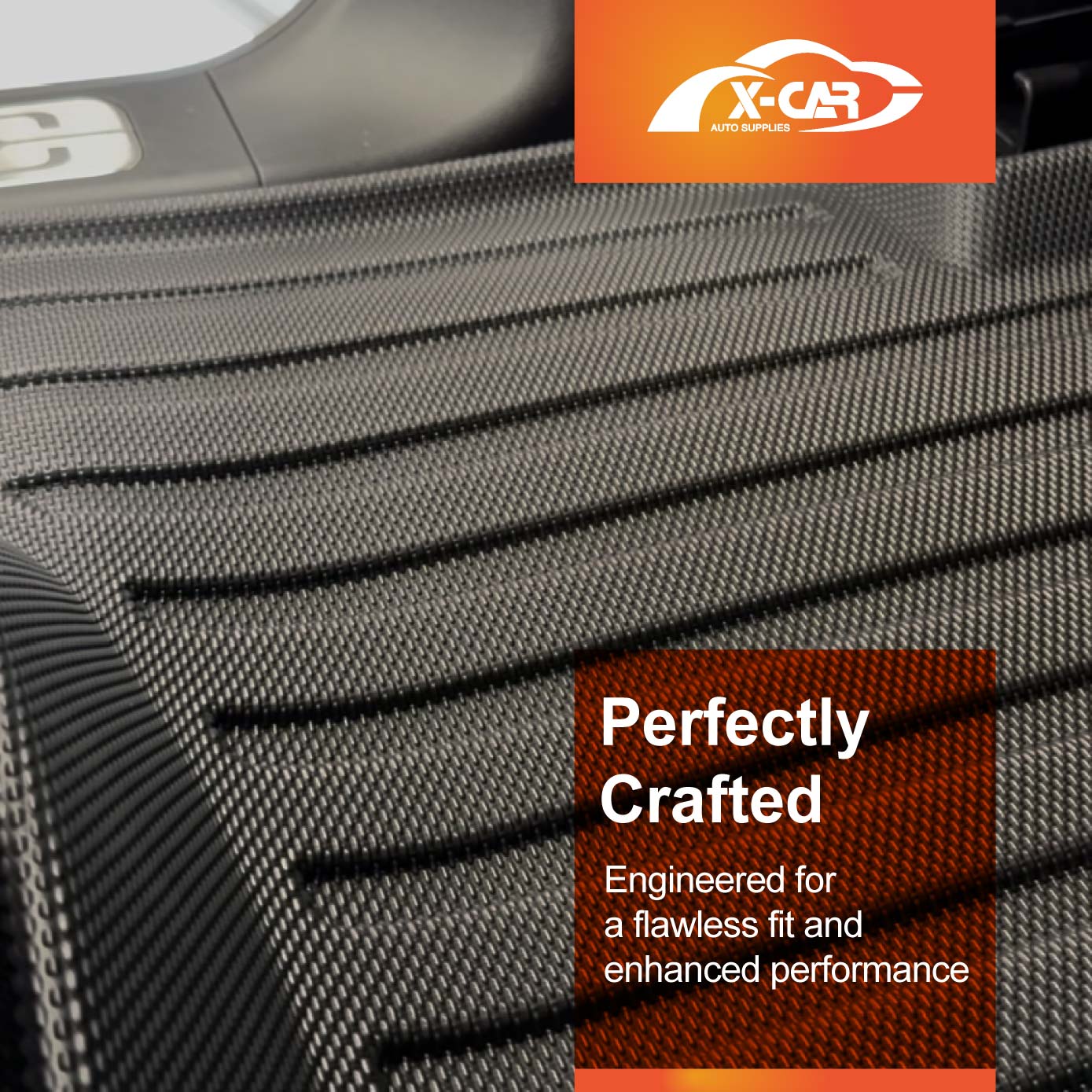 Heavy Duty Car Floor Boot Liner Back Seats Protector Kick Mats Cover for GWM Tank 300 2023-2025 Car Trunk Cargo Mat