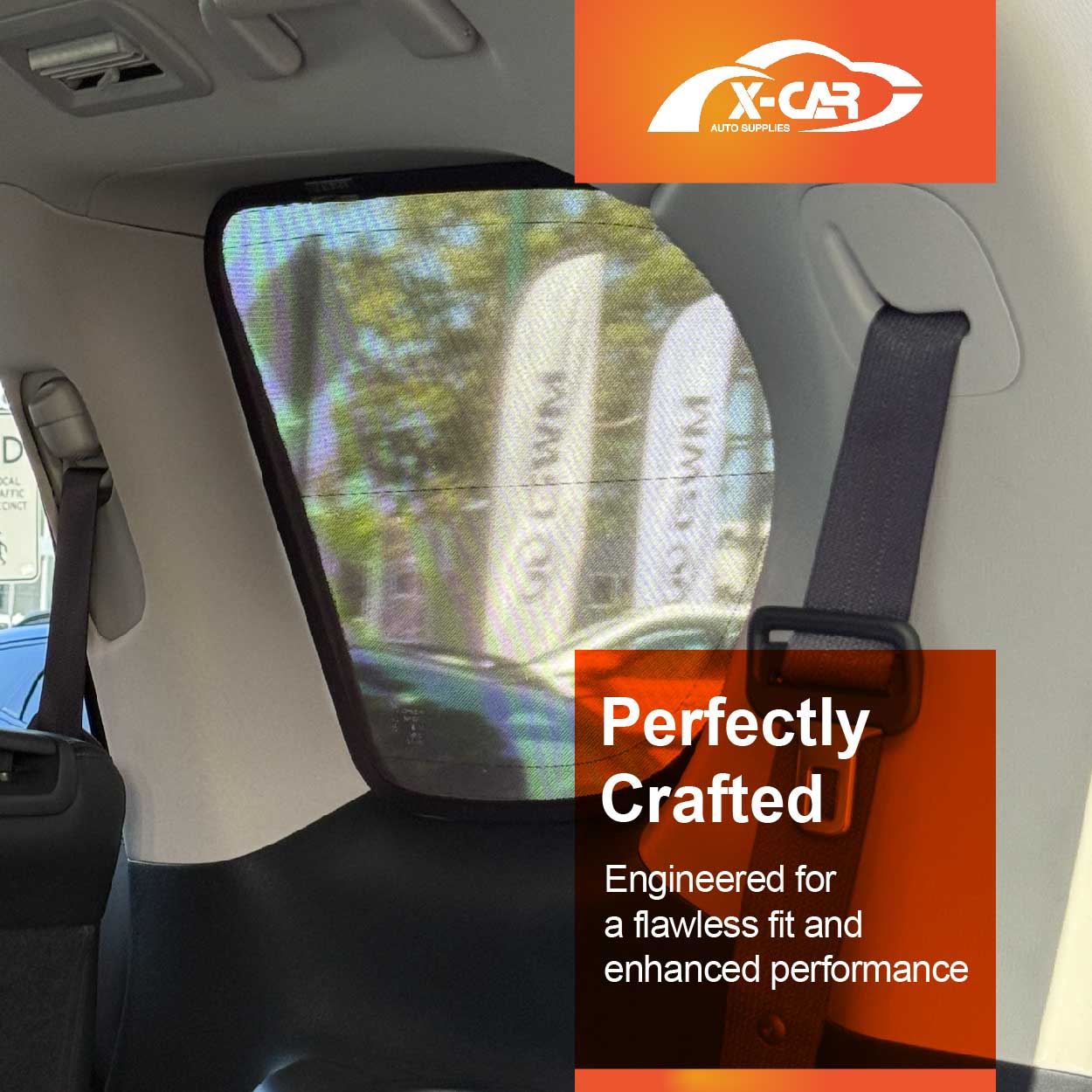 Rear Window Sun Shade for Nissan Patrol 2012-2024 Y62 Series Car Sun Blind Mesh