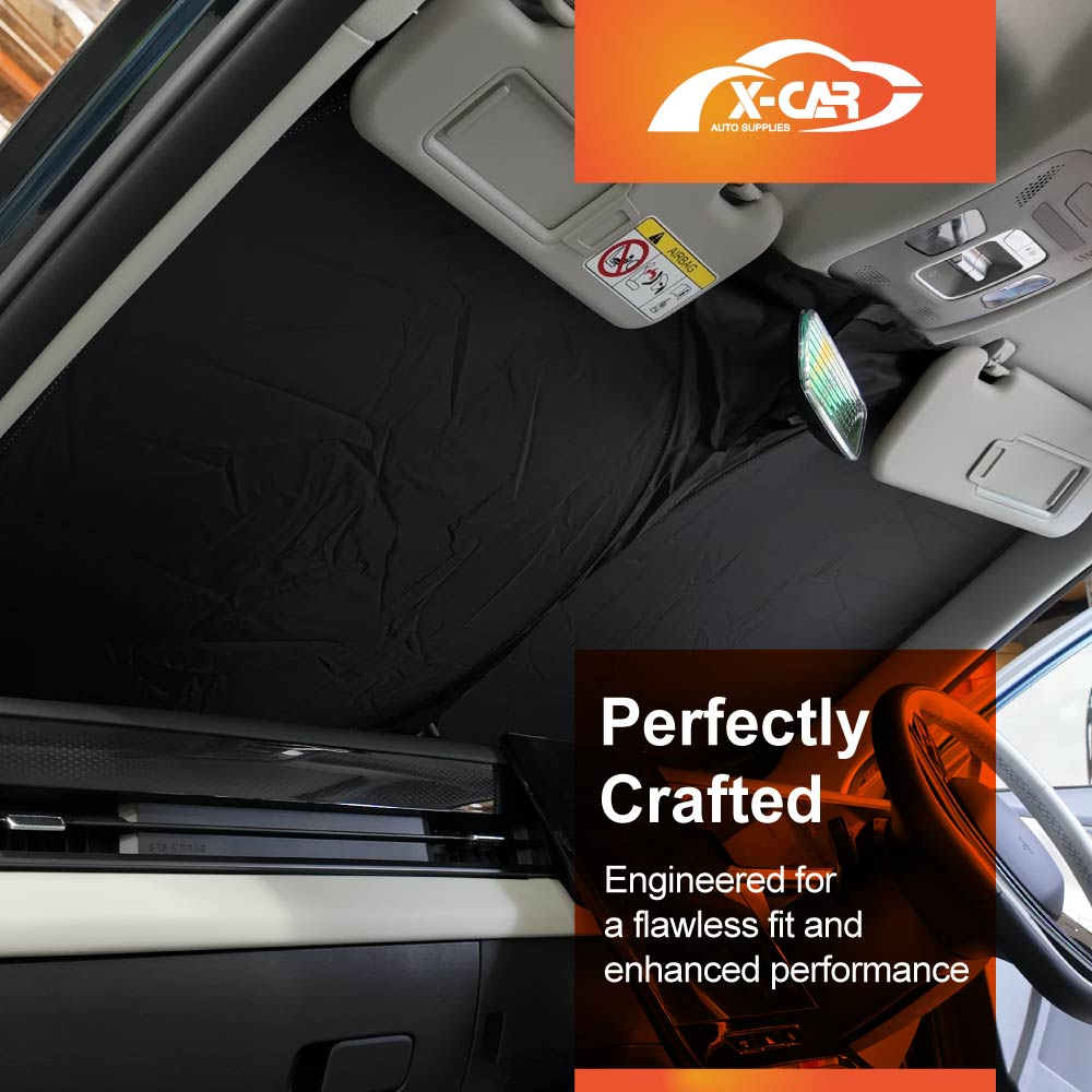 WindScreen Sun Shade for Jaecoo J5 EV 2025-Onwards Blocks UV Rays Foldable Custom Wind Screen Sun Visor Protector