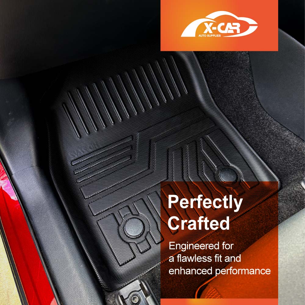 3D Floor Mats Boot Liner for Toyota Yaris Cross MXP Series 2020-Onwards All Weather Heavy Duty Cargo Car Trunk Luggage Tray