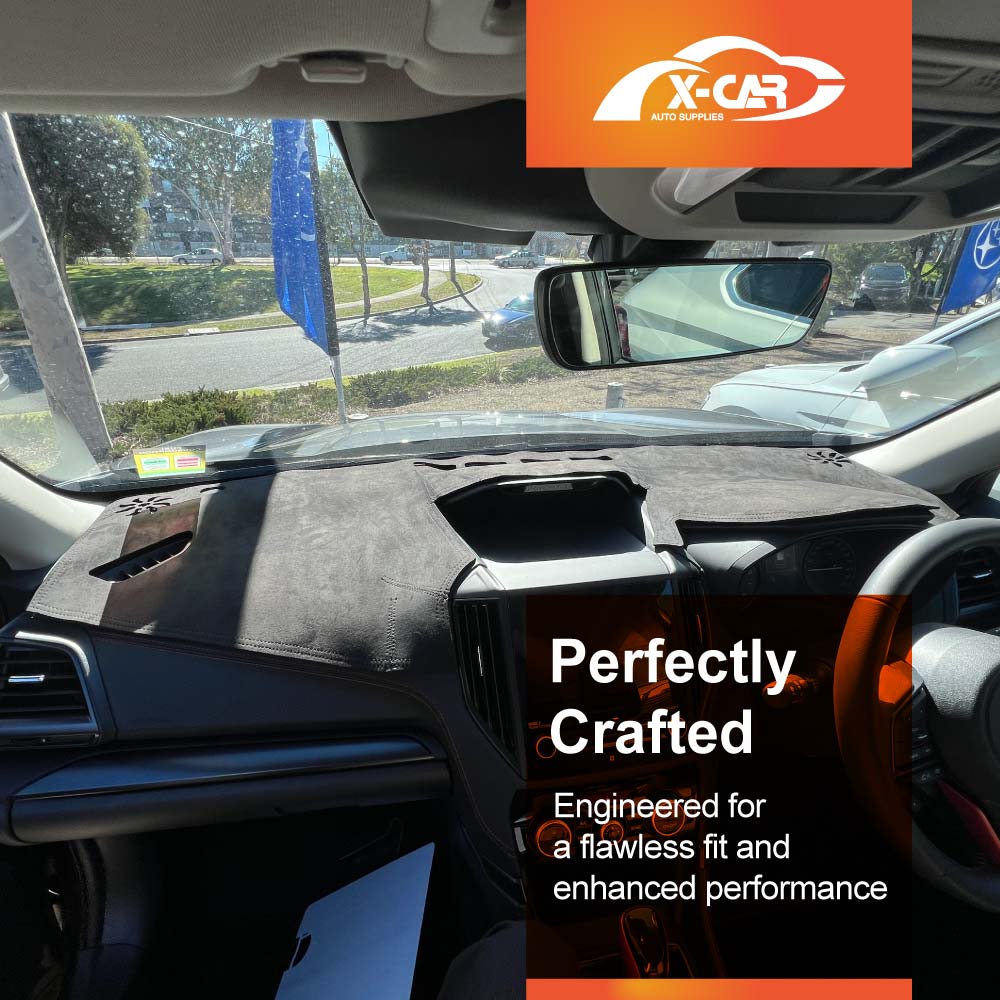 Dash Mat for Subaru Forester 2018-2025 Non-Slip Microfiber Pad Cover Interior Accessories