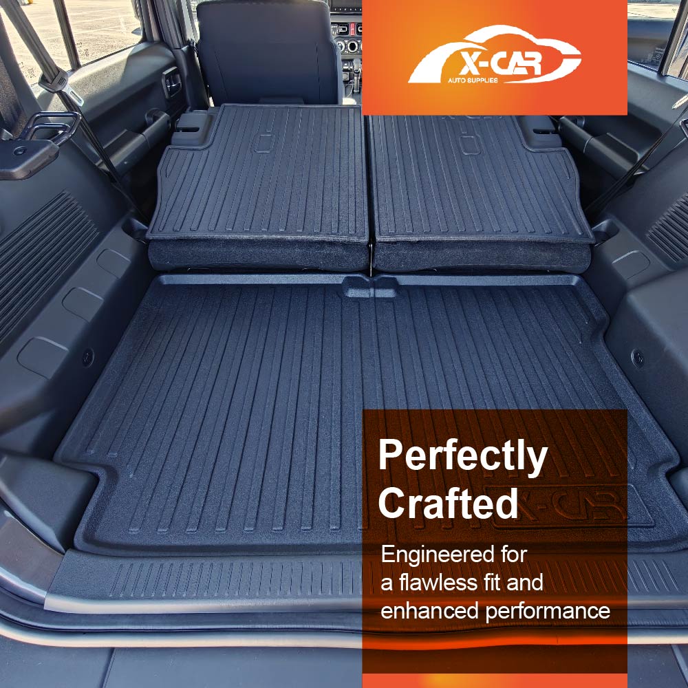 3D Floor Mats Boot Liner for Suzuki Jimny XL 5-Door 2023-Onwards Auto Transmission All Weather Heavy Duty Cargo Car Trunk Luggage Tray