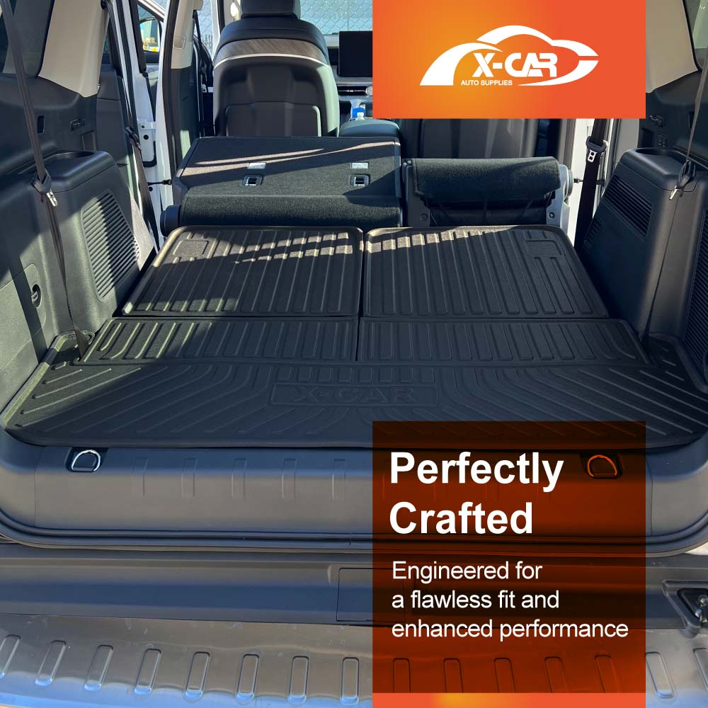 3D Floor Mats Boot Liners for GWM Tank 500 Tank500 2024-Onwards All Weather Heavy Duty Cargo Car Trunk Luggage Tray