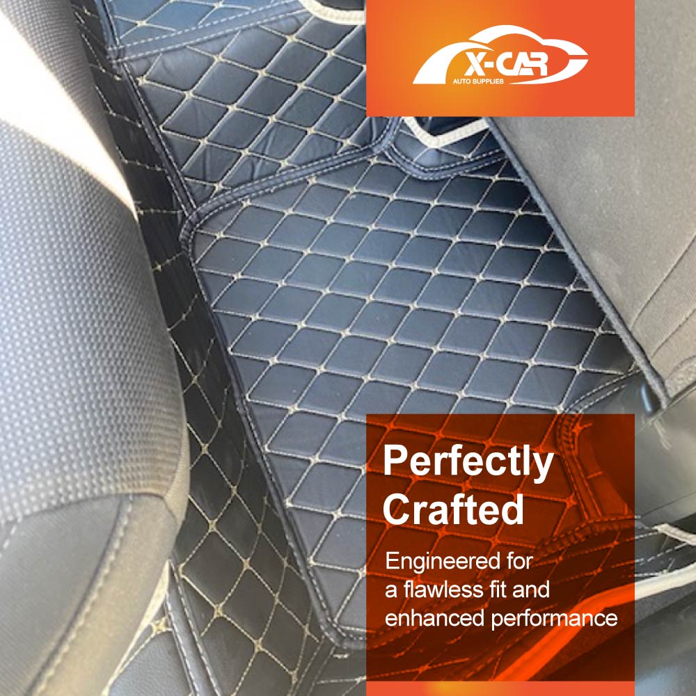 Mazda CX-30 CX30 2019-Onwards Premium Custom Made PU Leather Car Mat Floor Liner Carpet Complete Set