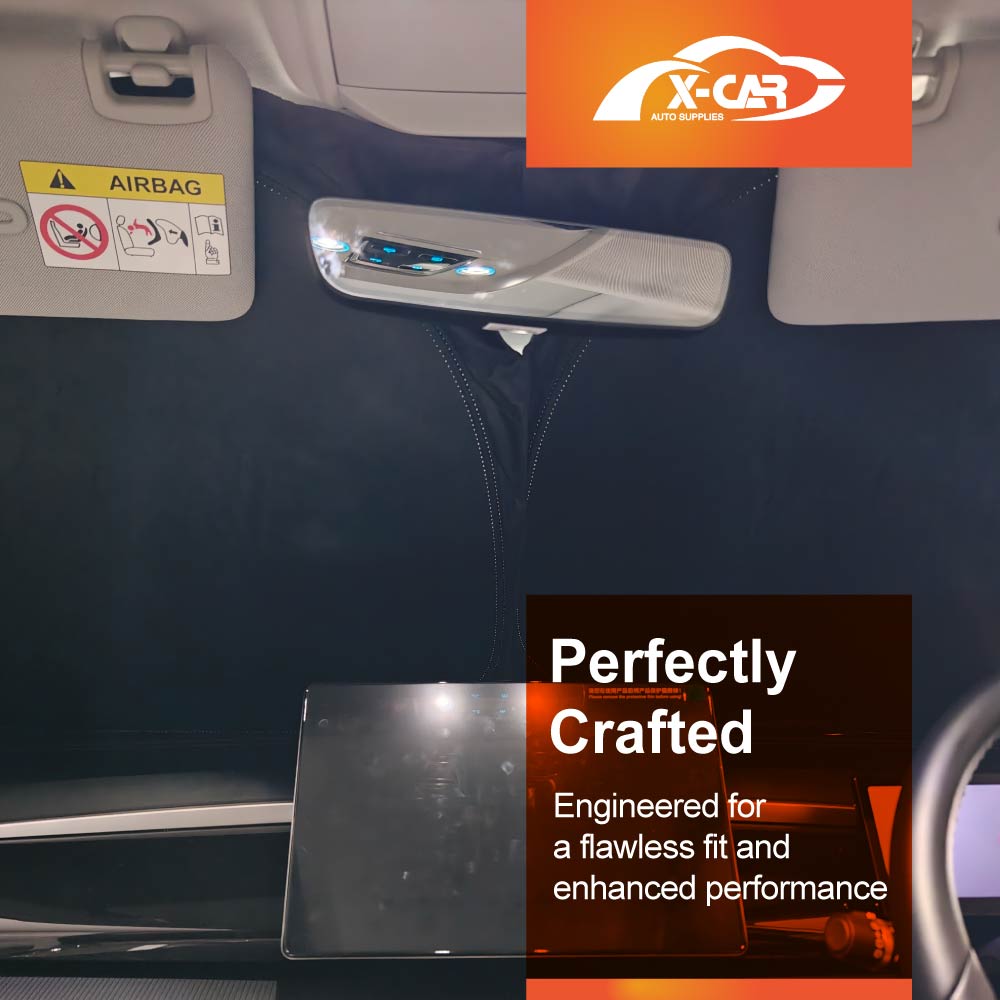 WindScreen Sun Shade for BYD SEALION 6 SEALION6 2024-Onwards Blocks UV Rays Foldable Custom Wind Screen Sun Visor Protector
