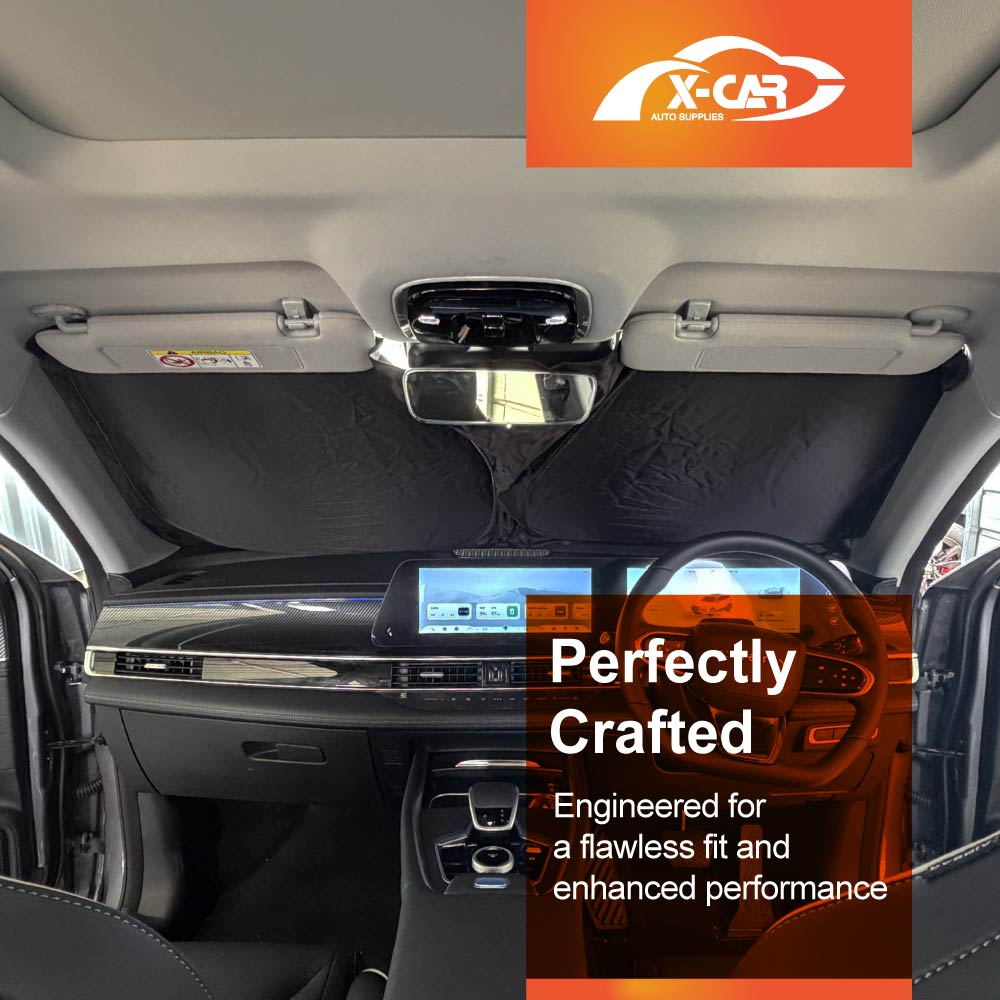 WindScreen Sun Shade for Chery Tiggo 7 Pro 2023-Onwards Blocks UV Rays Foldable Custom Wind Screen Sun Visor Protector