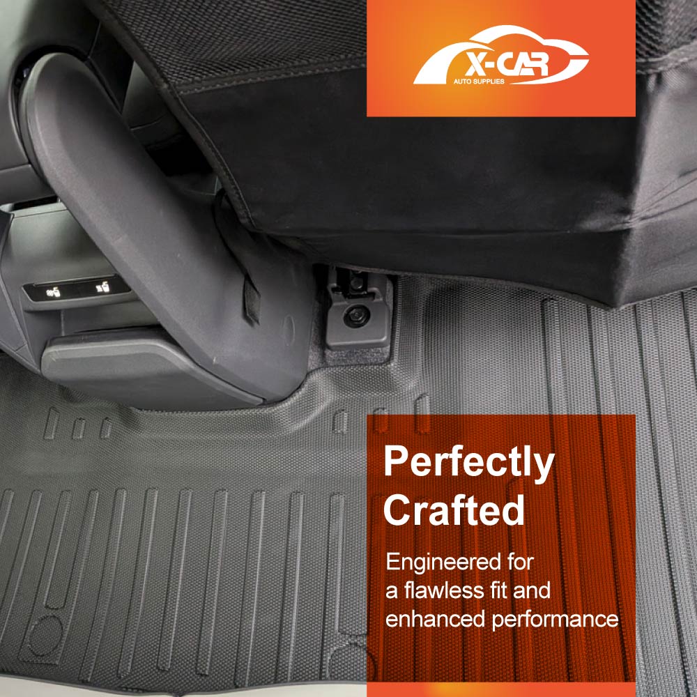 3D Floor Mats for Kia EV5 2024-Onwards Heavy Duty All Weather Car Mats Carpet Liner Set