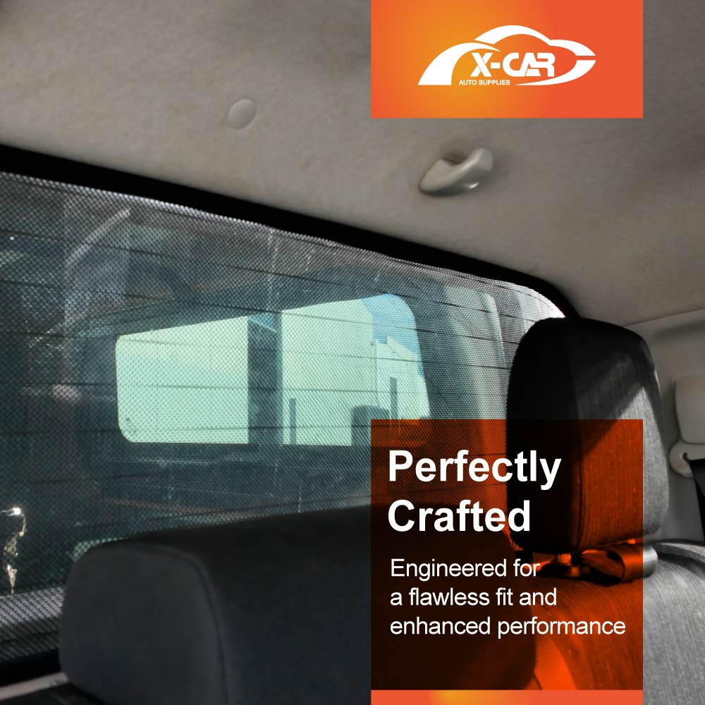Rear Windscreen Sun Shade for Toyota Hilux Double Cab 2025-Onwards Car Custom Wind Screen Sun Blind Mesh